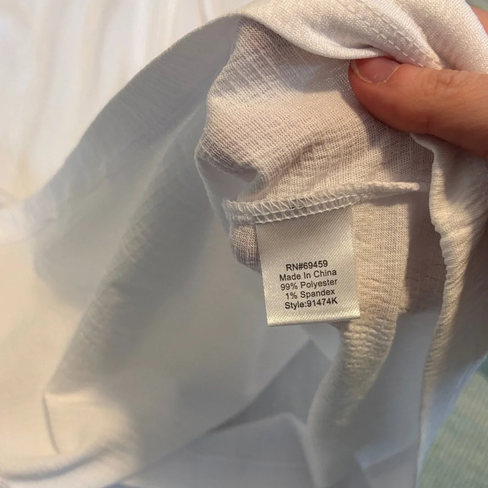 White Hooded Swim Coverup - Picture 5 of 5